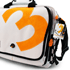CANYON introduced stylish white and orange notebook bag CANYON introduced stylish white and orange notebook bag